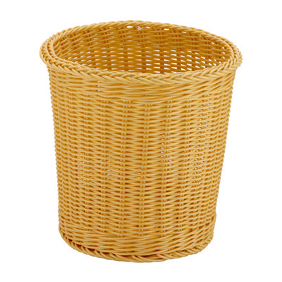7L Round Polypropylene Rattan Basket