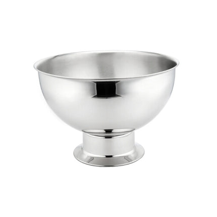 Champagne Bowl with Cylindrical Base Stainless Steel