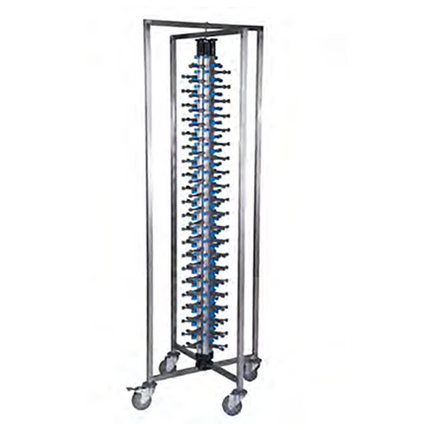 Adjustable Mobile Plate Rack