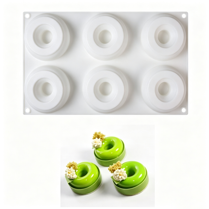 6 Holes Multi-Link Silicone Mold
