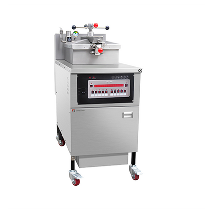 Electric Pressure Fryer With Computer Version Panel  And Oil Filter System