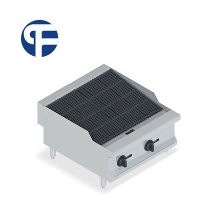 Max series 24"Gas Charbroiler/Stainless Steel 304