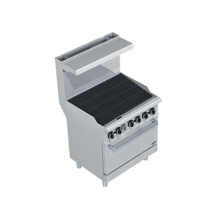 Max series 36" Gas Charbroiler With Oven