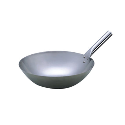 Stainless Steel Wok With Handle