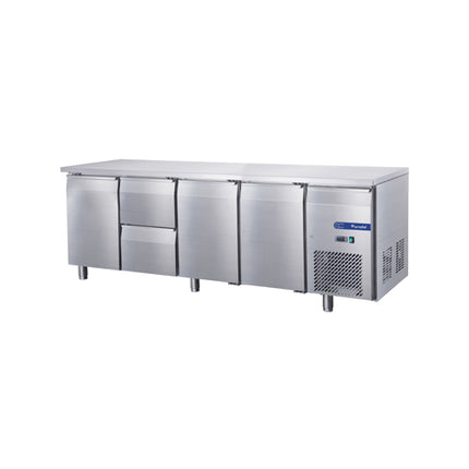 3 Doors 2 Drawers Fancooling Undercounter Chiller