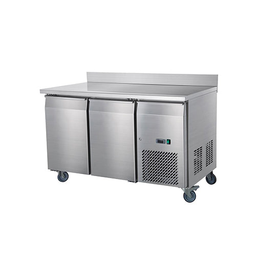 2 Doors  Fancooling Undercounter Freezer with Backsplash