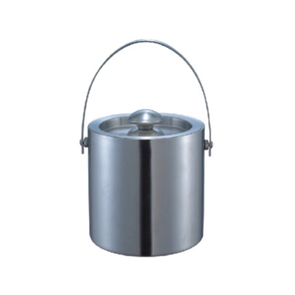 Ice Bucket Classic with Lid Insulated Stainless Steel