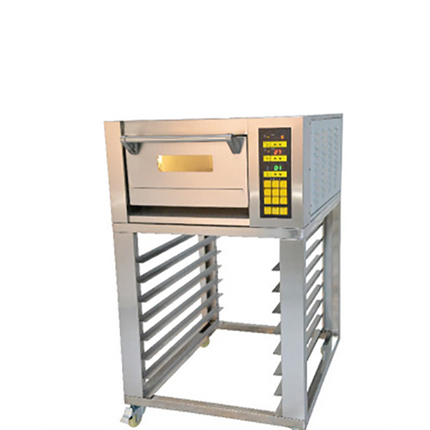 1-Layer 1-Tray Electric Deck Oven With Shelf