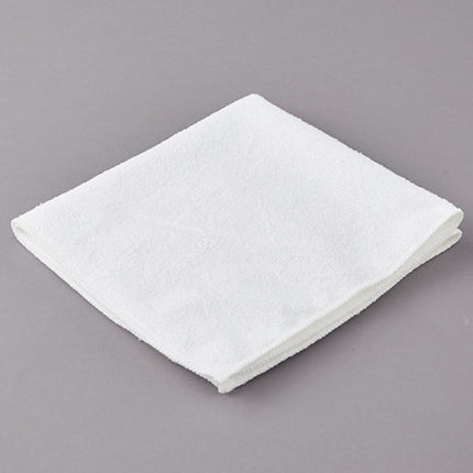 White Microfiber Cleaning Cloth