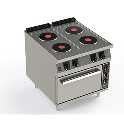 900 Luxe Series Electric Hot Plate Cooker with Oven