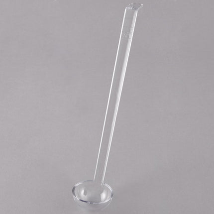 Plastic Clear Plain Handle Serving Ladle