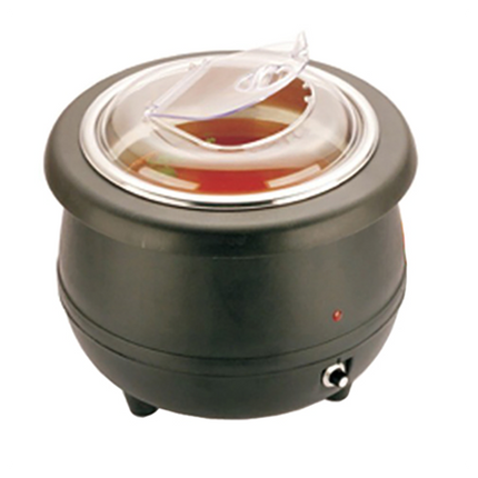 10L Soup Kettle With Polycarbonate Lid