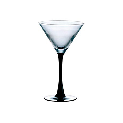 170ml Black Stem Cocktail Glass