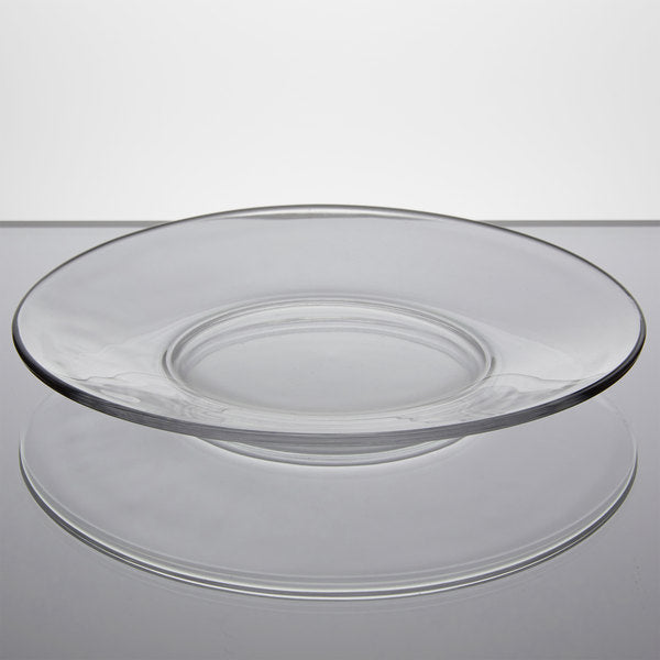 Anchor Hocking 842U 8" Glass Plate - 36/Case