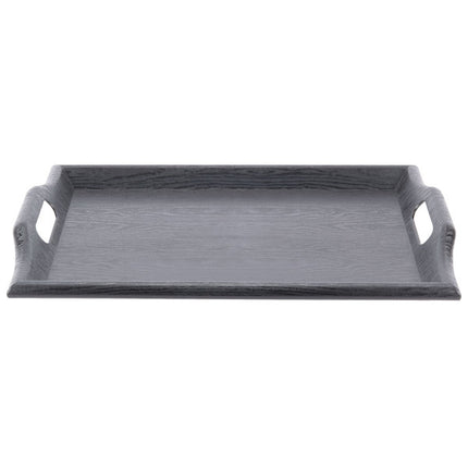 GET RST-1815-1-BK Plastic Room Service Tray - Black