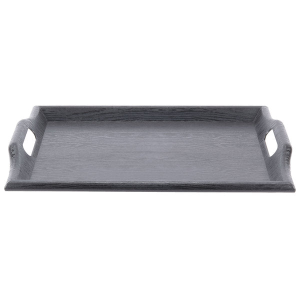 GET RST-1815-1-BK Plastic Room Service Tray - Black