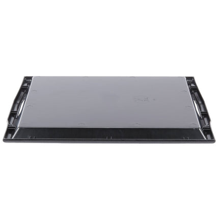 GET RST-1815-1-BK Plastic Room Service Tray - Black