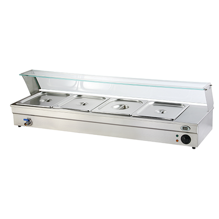 Electric 4-Pan Bain Marie