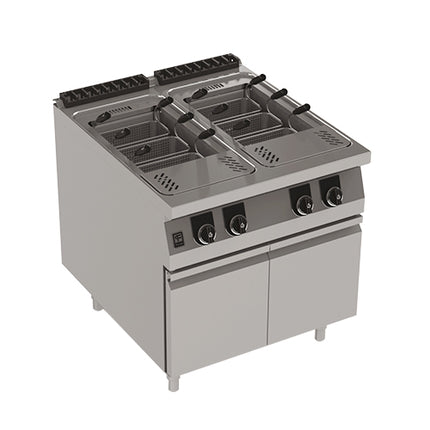 900 Luxe Series Gas Pasta Cooker with Cabinet