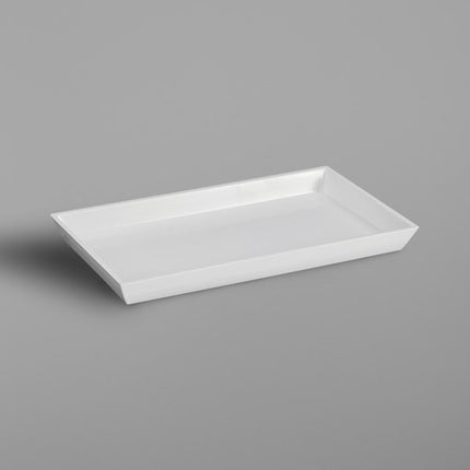 Focus Hospitality Spa White Collection Melamine Amenity Tray