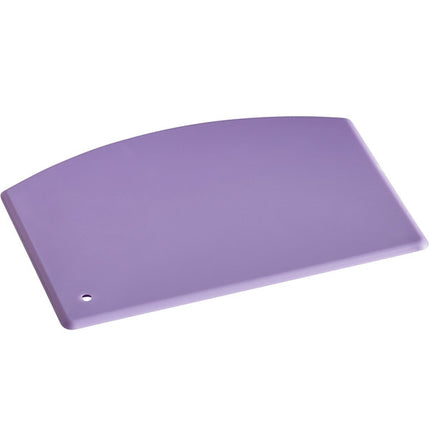 Purple Plastic Straight Edge Allergen-Free Bowl Scraper