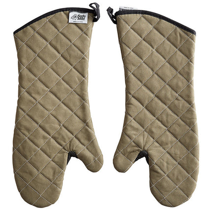 Flame Retardant Oven Mitts with Neoprene Gusset