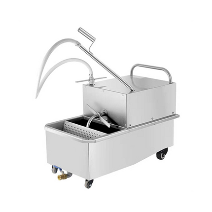 48L Fryer Oil Filter Cart