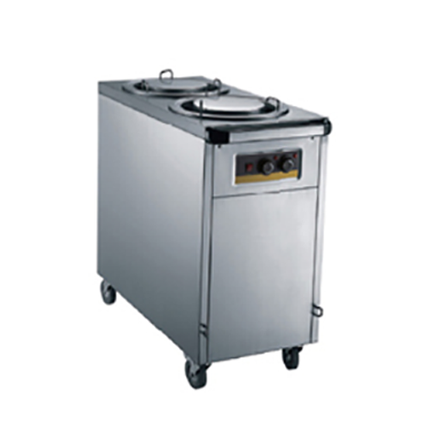 2-Holder All-steel Heated Plate Trolley