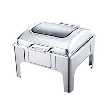 Square Roll Top Chafing Dish