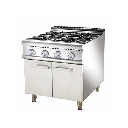 700 Series Gas Range With 4-Burner And  Cabinet