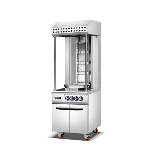 Single Row Gas Shawarma Machine Cabinet