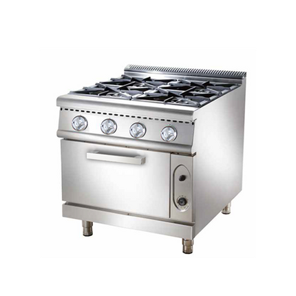 900 Series 4-Burner Gas Range With Gas Oven