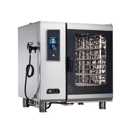 6Tray Combi Steamer with Boiler (Touch Screen Type)