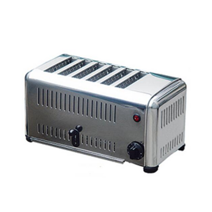 Electric 6-Slicer Commercial Toaster