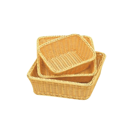 Square  Polypropylene Rattan Basket