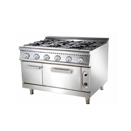 900 Series Gas Range With 6-Burner And Gas Oven