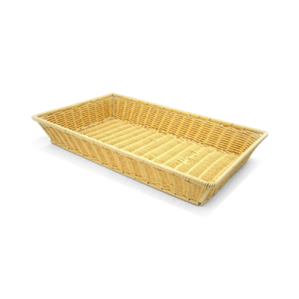 1/1 Polypropylene Rattan Basket With Stainless Steel Frame