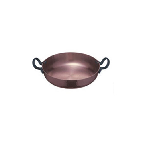 Triple-ply Copper Tempura Pan With Double Cast Ears