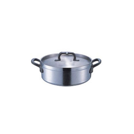 Triple-ply Stainless Steel Hammered Rondeau Pan With Cover