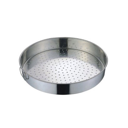 Stainless Steel Round Perforate Rice Dish