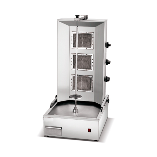 3 Burners Gas Shawarma Kebab Machine