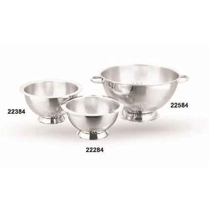 Stainless Steel Hemispherical Colander Conical with Base