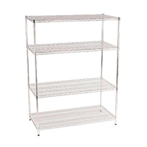 Chrome Plated Cold Room Wire Shelving