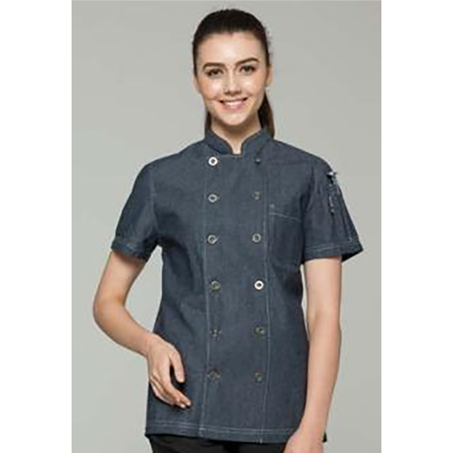 Blue Ashes Unisex Chambray Chef Coat