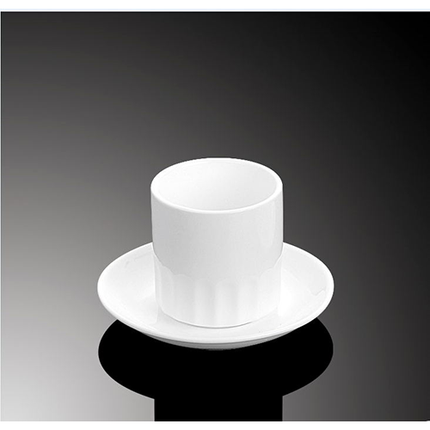 100ml Ceramic Cup With Saucer