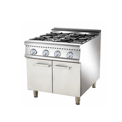 900 Series 4-Burner Gas Range With Cabinet