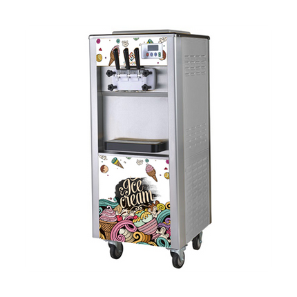 Floor Standing 25-28L Soft Ice Cream Machine