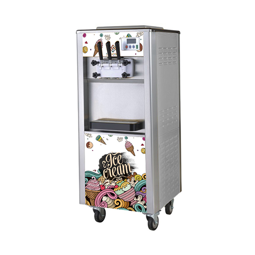 Floor Standing 25-28L Soft Ice Cream Machine