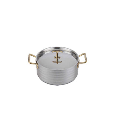 Triple-ply Stainless Steel Rondeau Pan With Cover