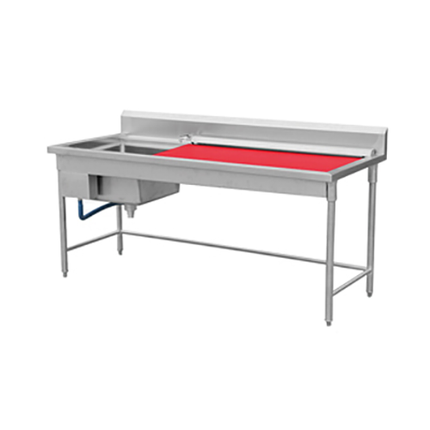 304SS 1.8m Work Bench With Chopping Board